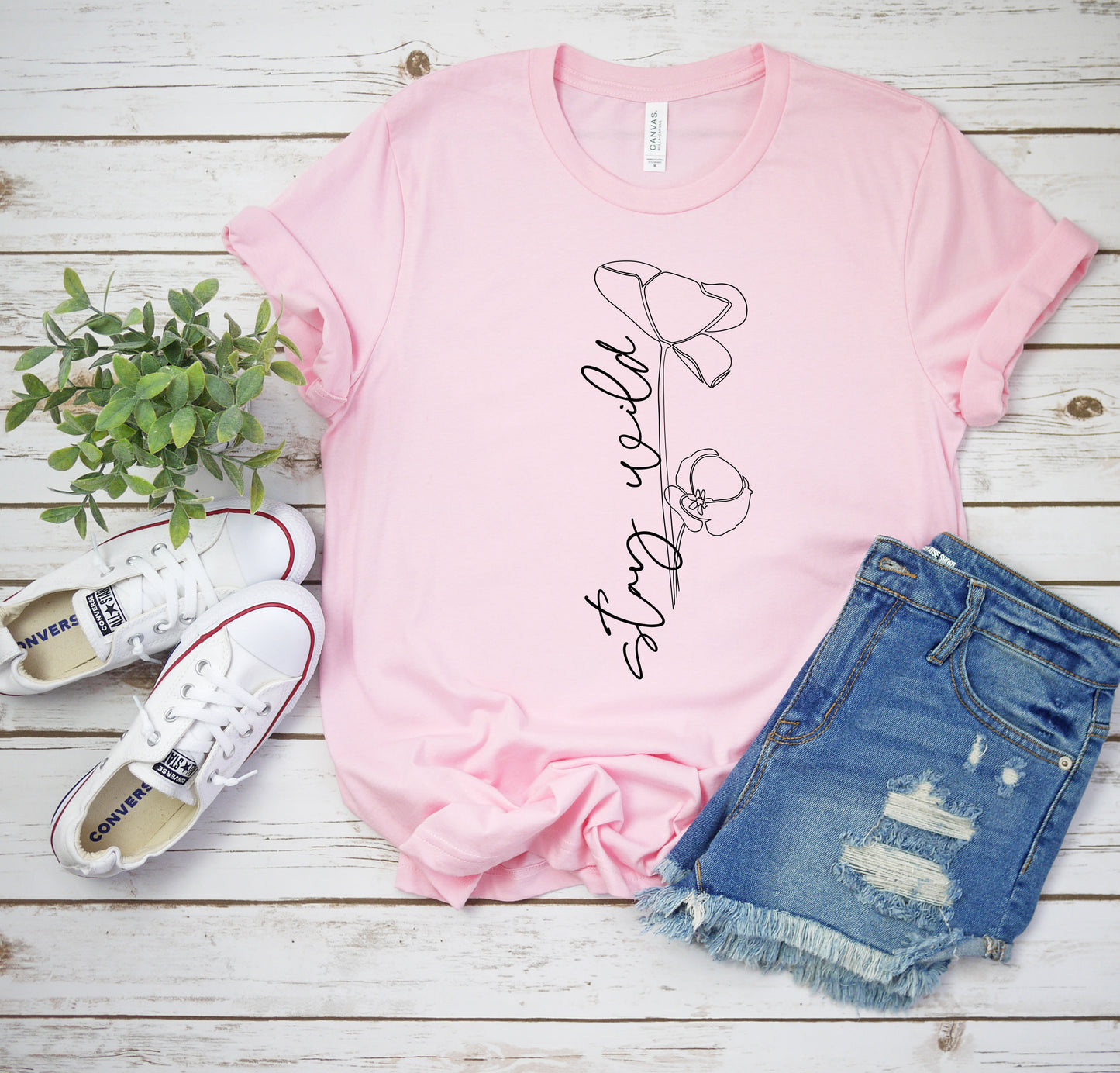 Stay Wild Bella+Canvas Premium Graphic Tee