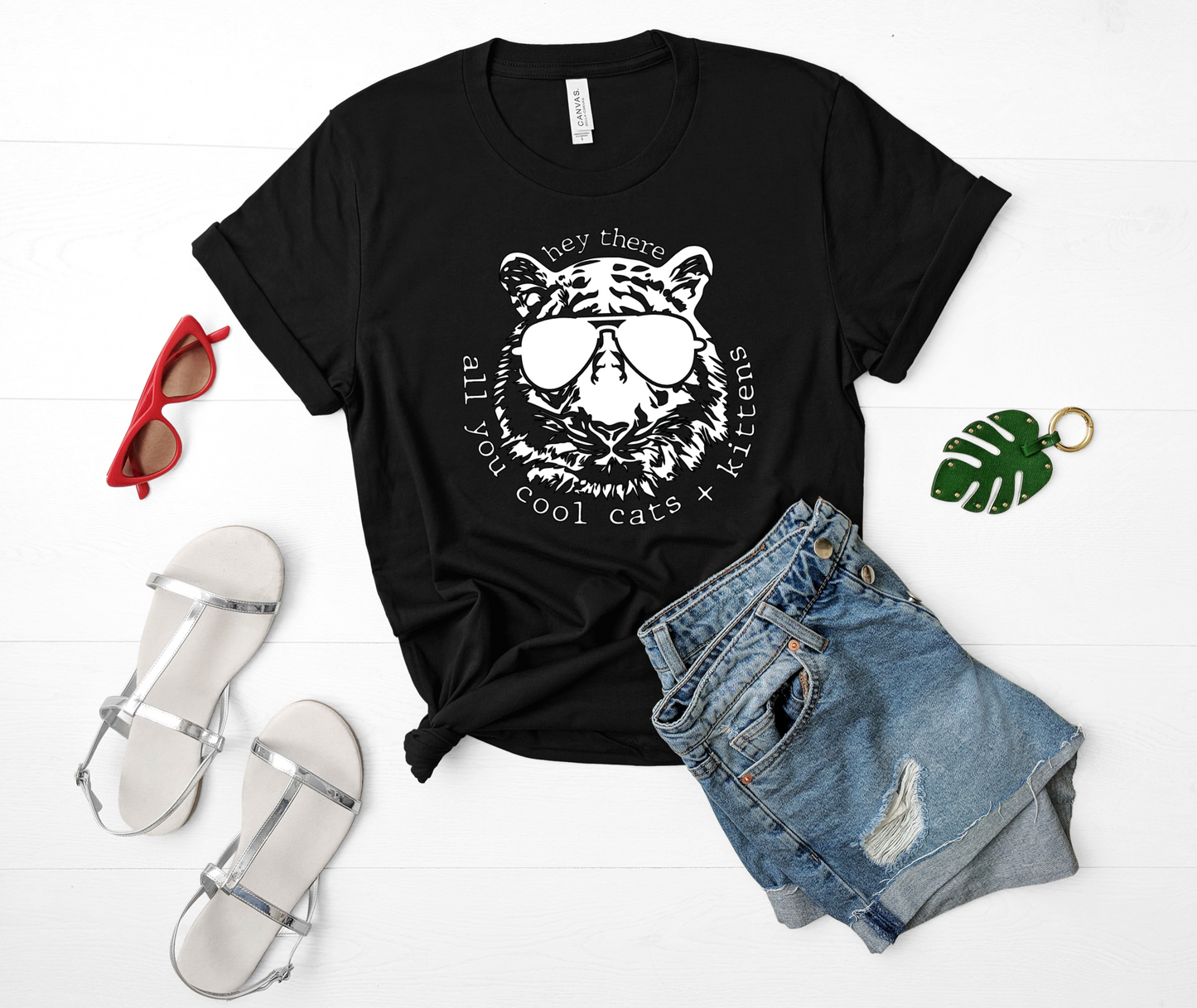 Tiger Emperor Bella+Canvas Premium Graphic Tee Curvy