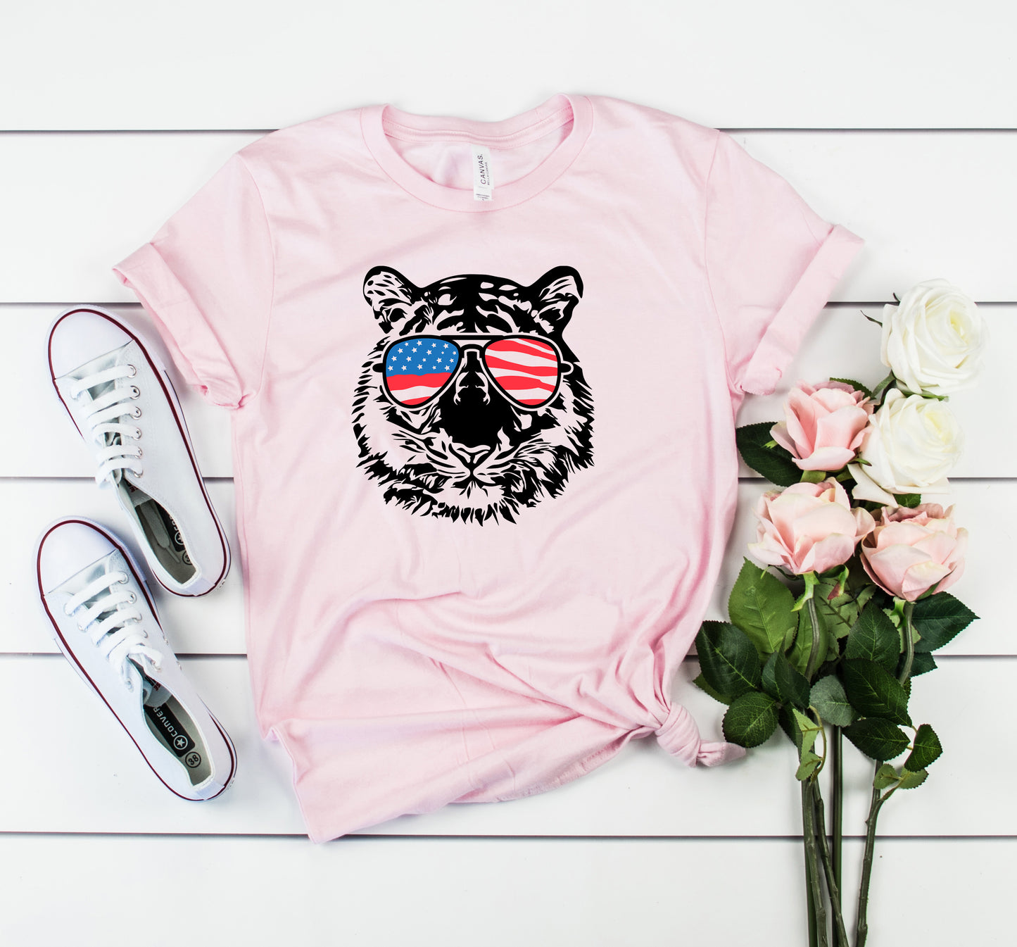 Here Kitty Kitty Bella+Canvas Premium Graphic Tee