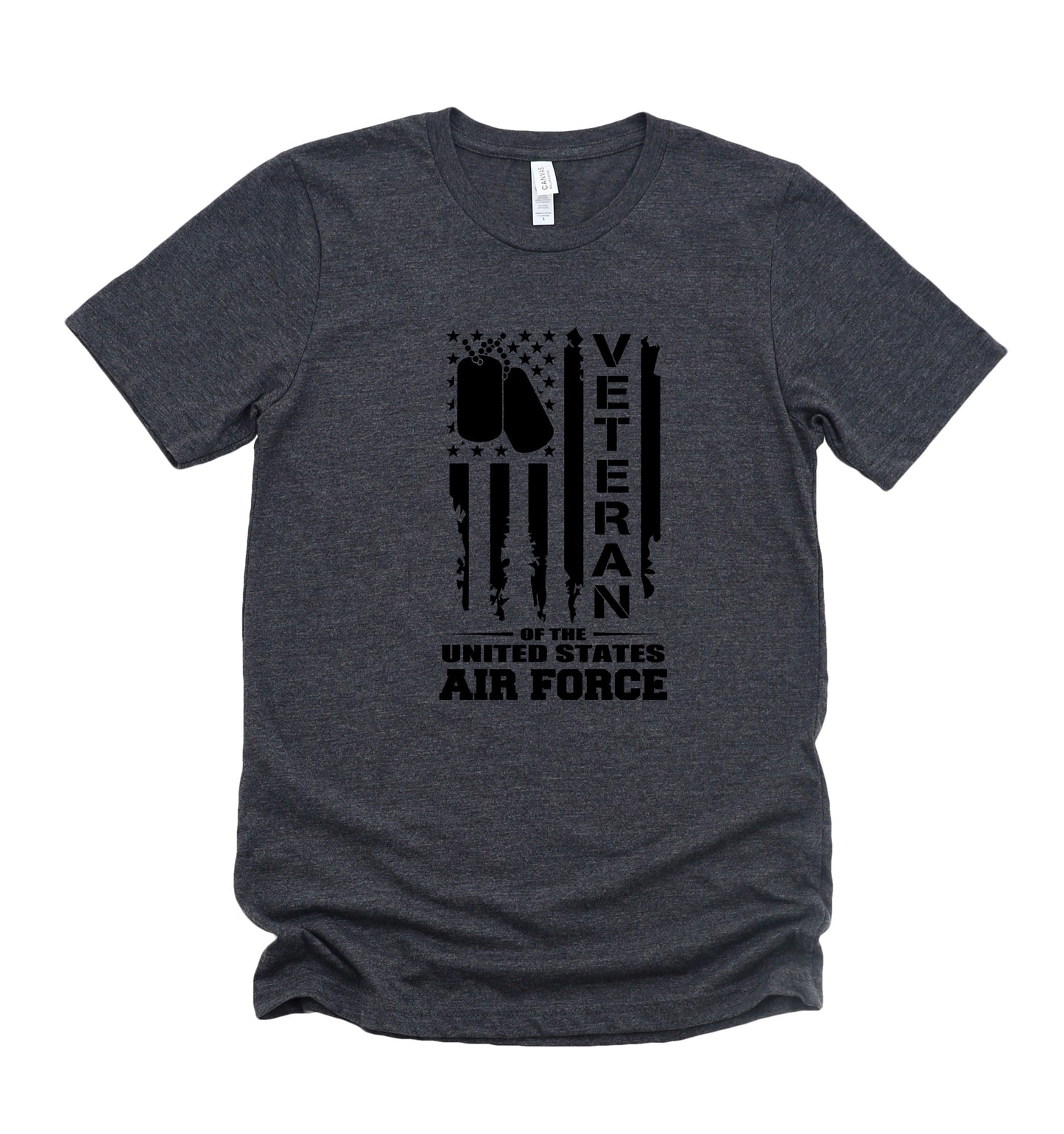 Veteran Air Force Bella+Canvas Premium Graphic Tee