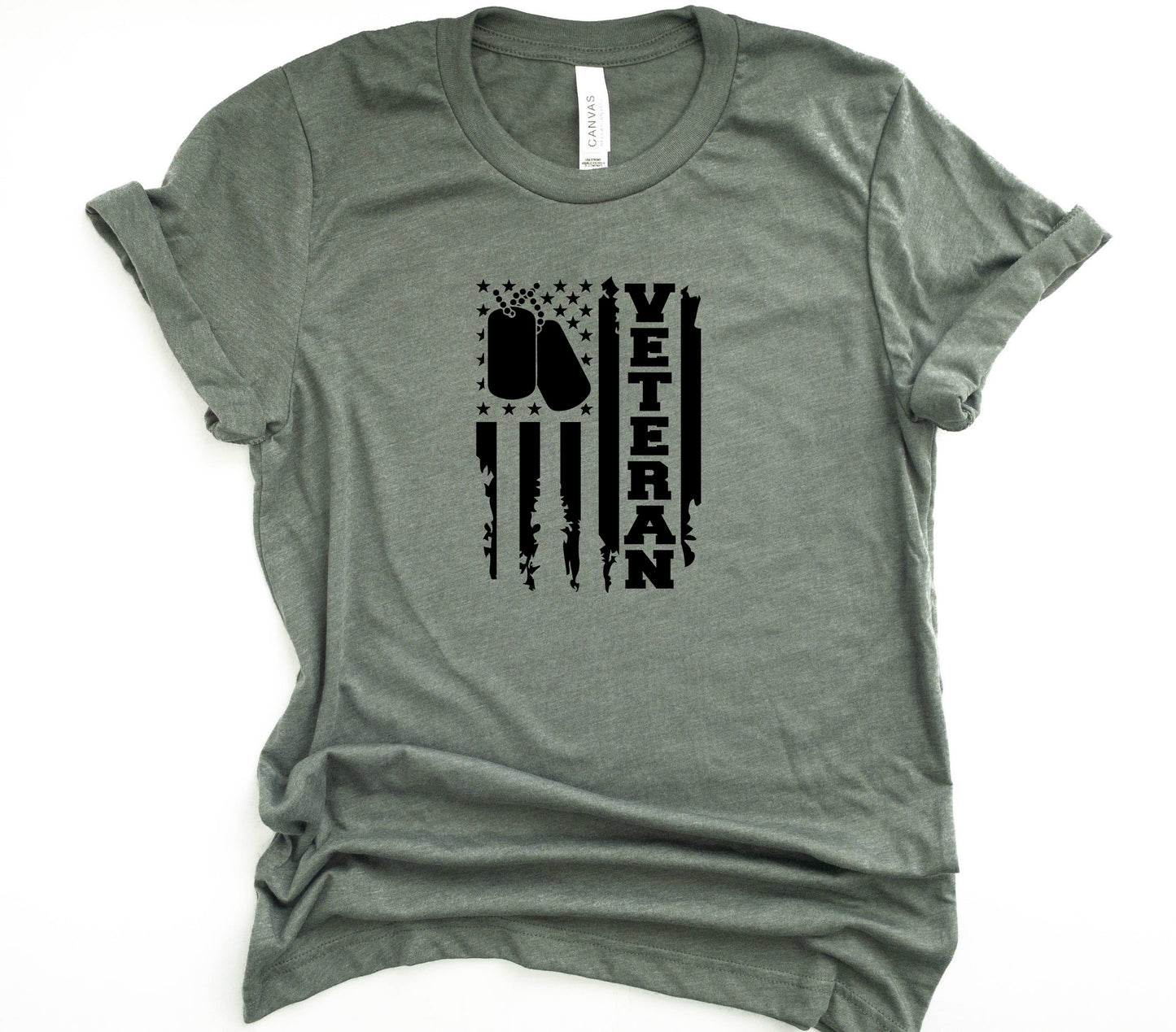 Veteran Bella+Canvas Premium Graphic Tee