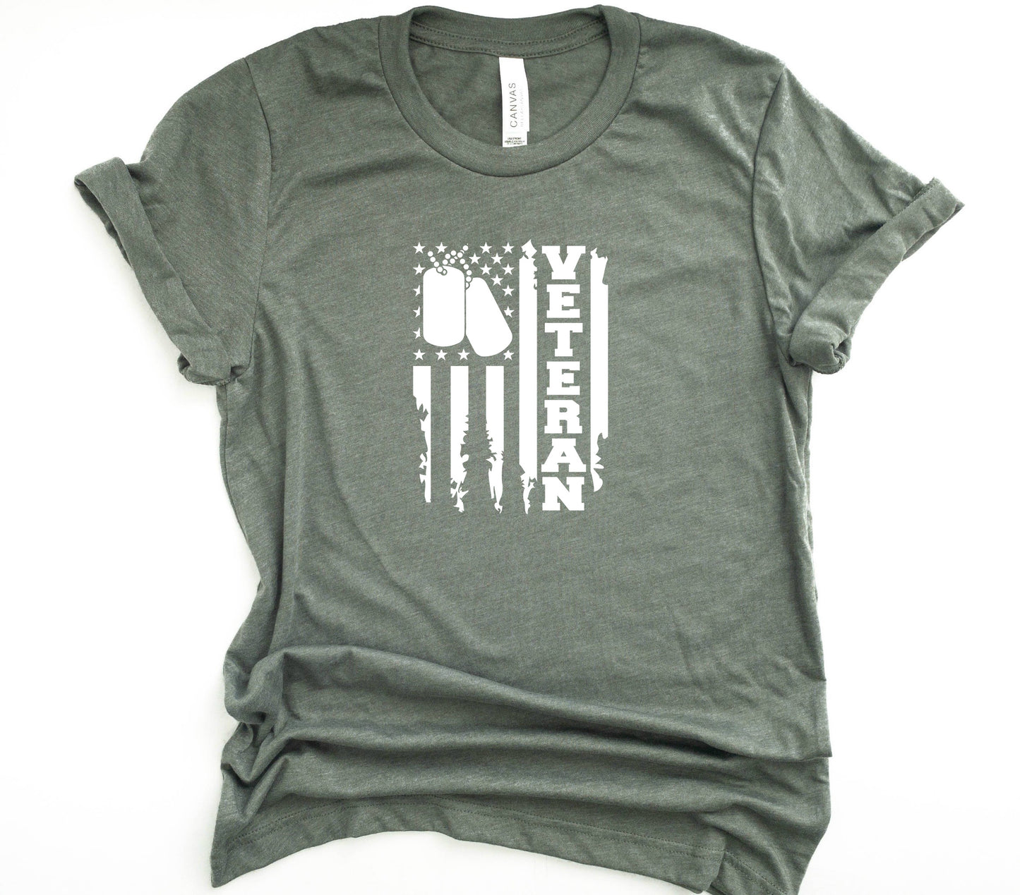 Veteran Bella+Canvas Premium Graphic Tee