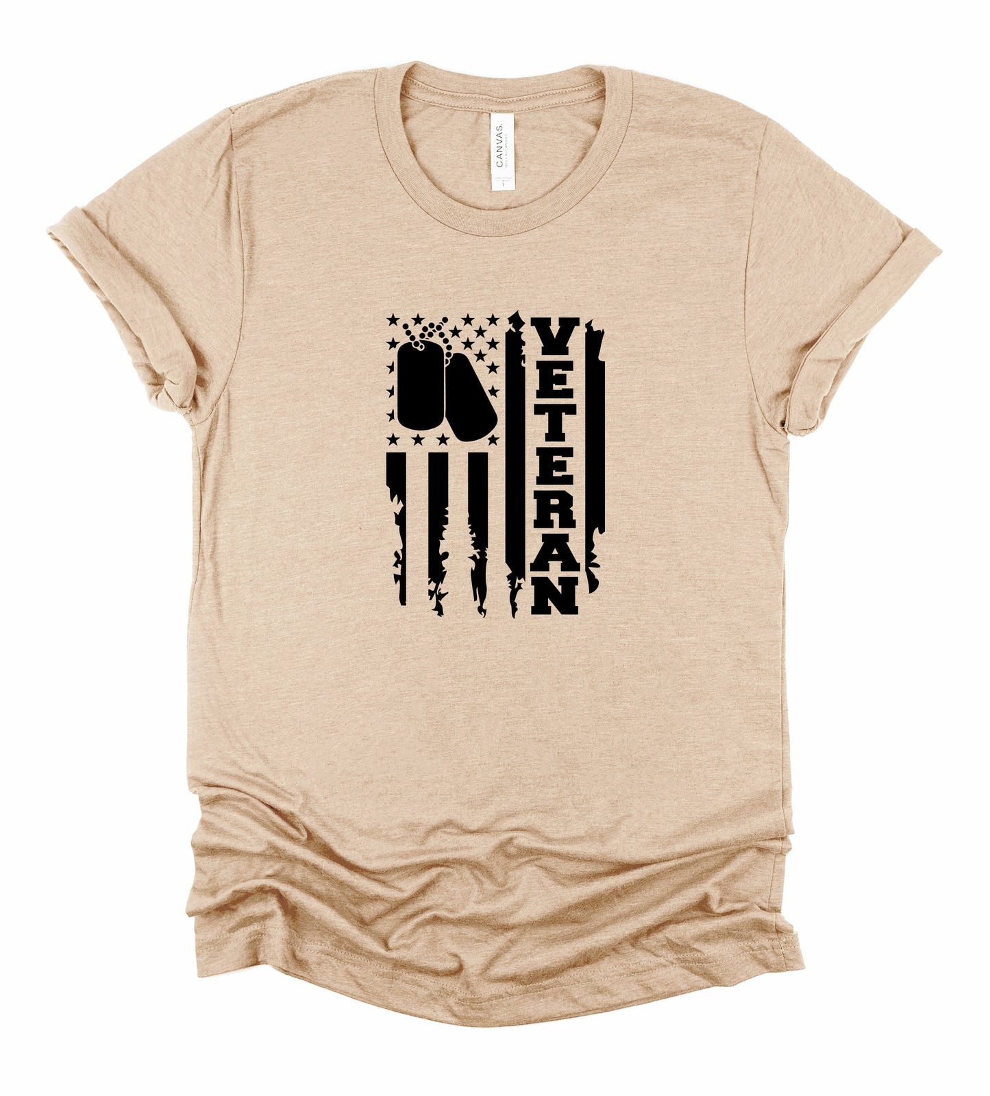 Veteran Bella+Canvas Premium Graphic Tee