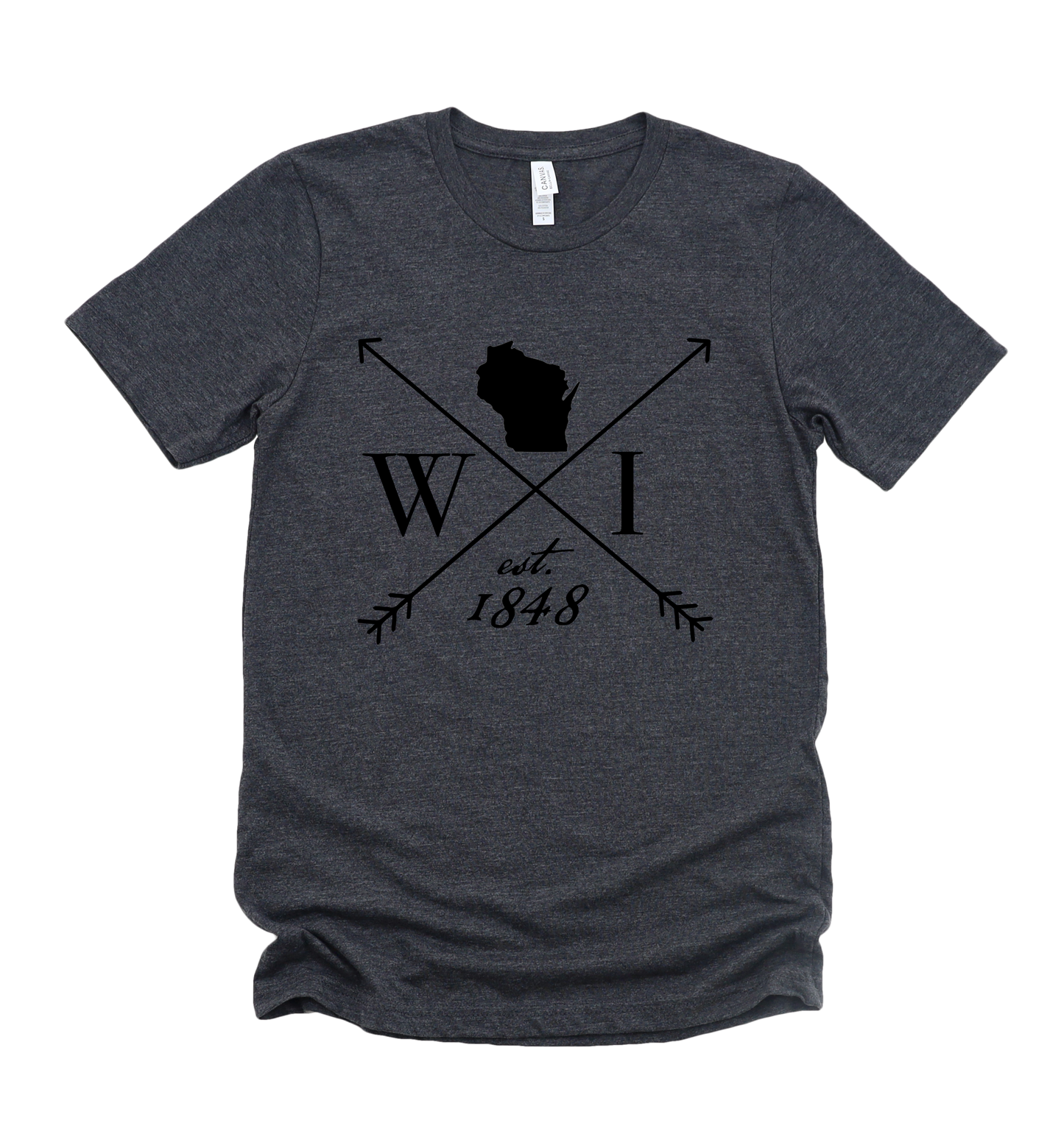 Customizable State est. Bella+Canvas Premium Graphic Tee