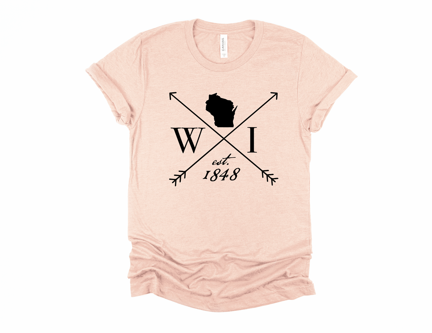 Customizable State est. Bella+Canvas Premium Graphic Tee