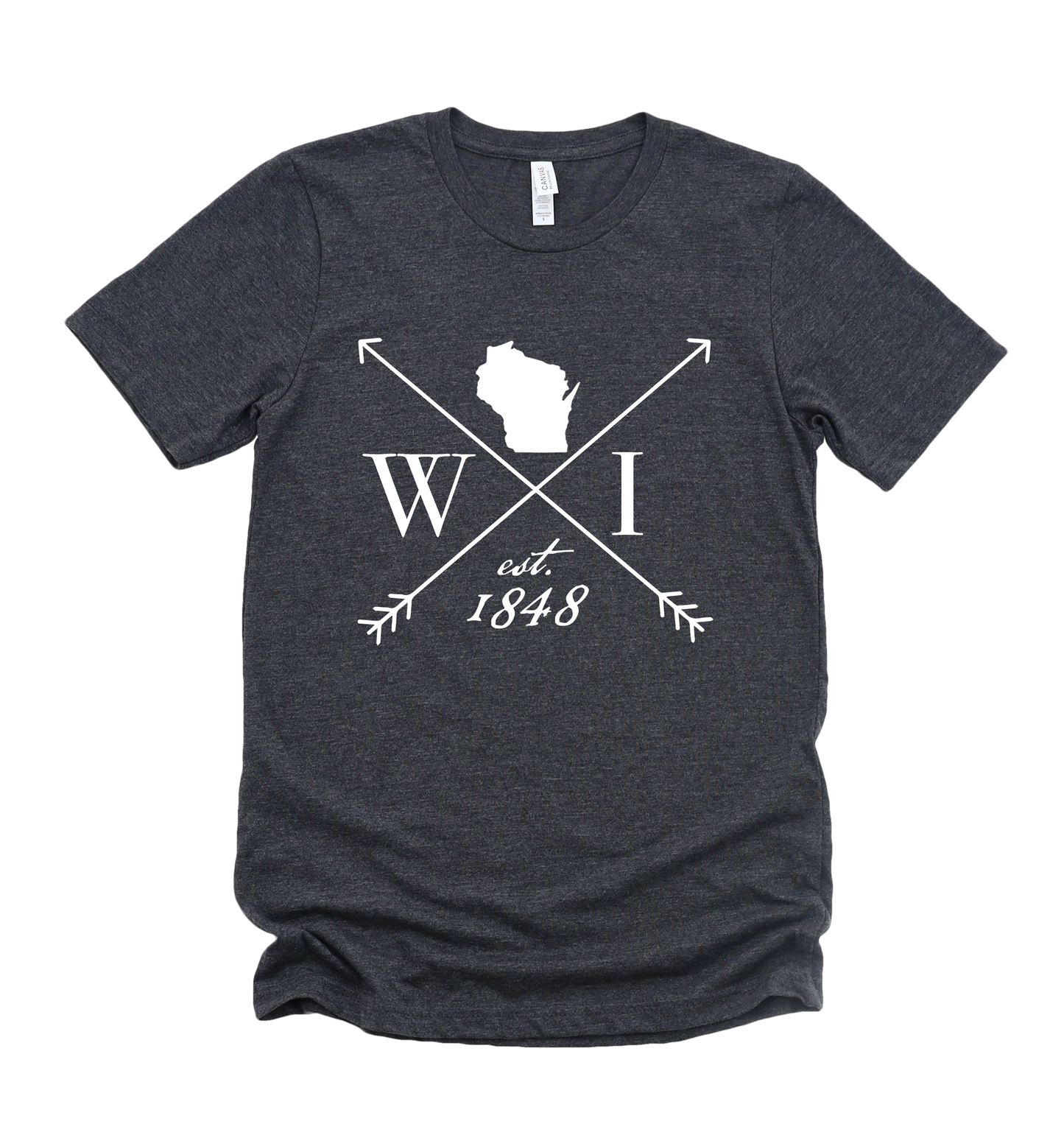 Customizable State est. Bella+Canvas Premium Graphic Tee