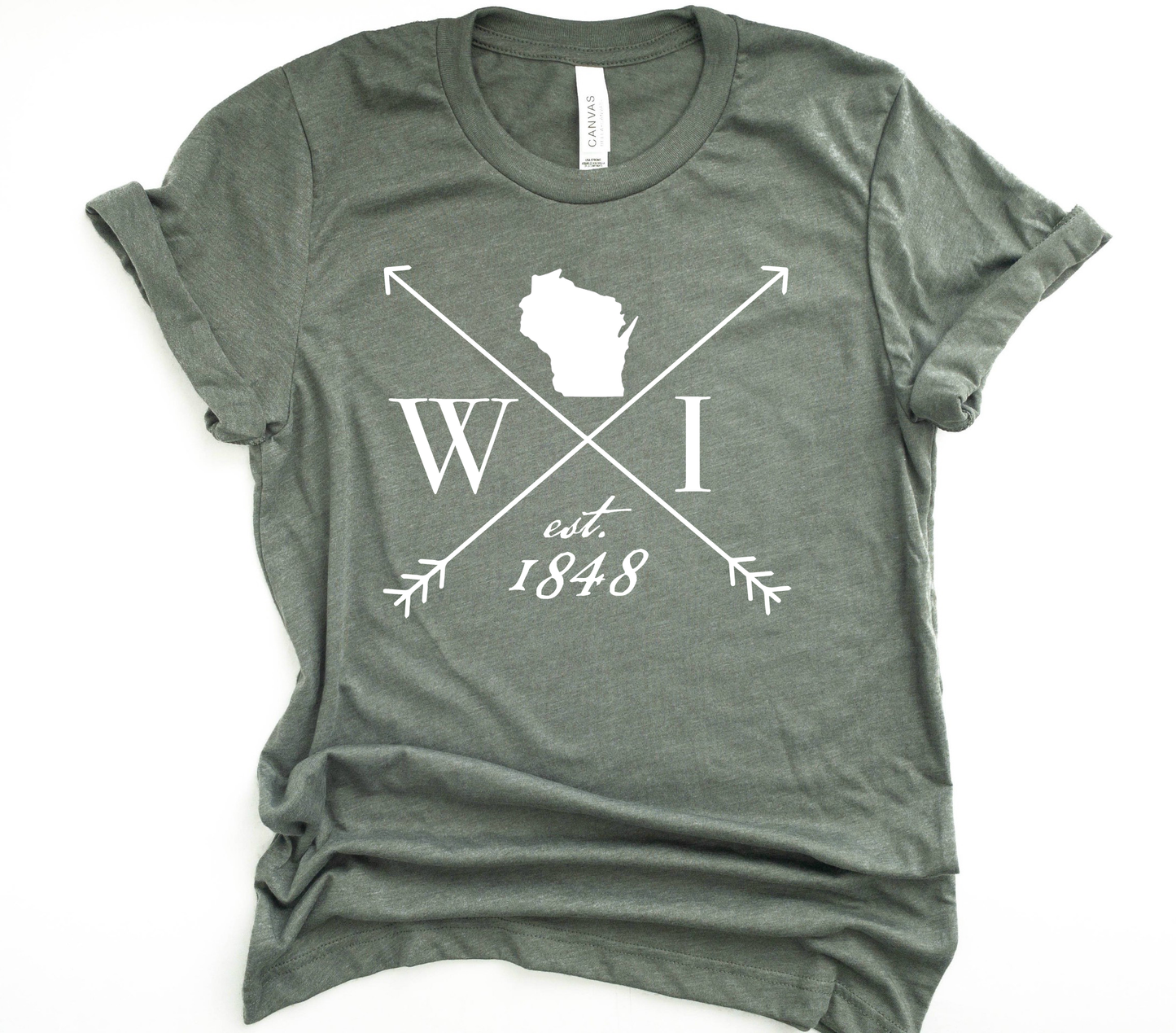 Customizable State est. Bella+Canvas Premium Graphic Tee