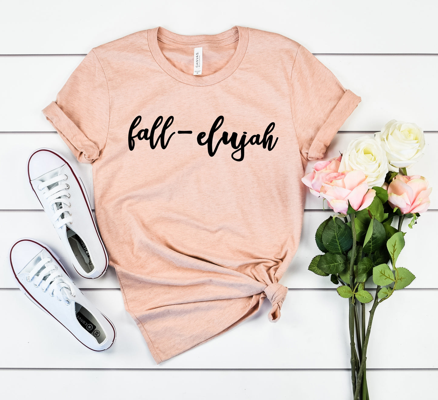 fall-elujah Bella+Canvas Premium Graphic Tee