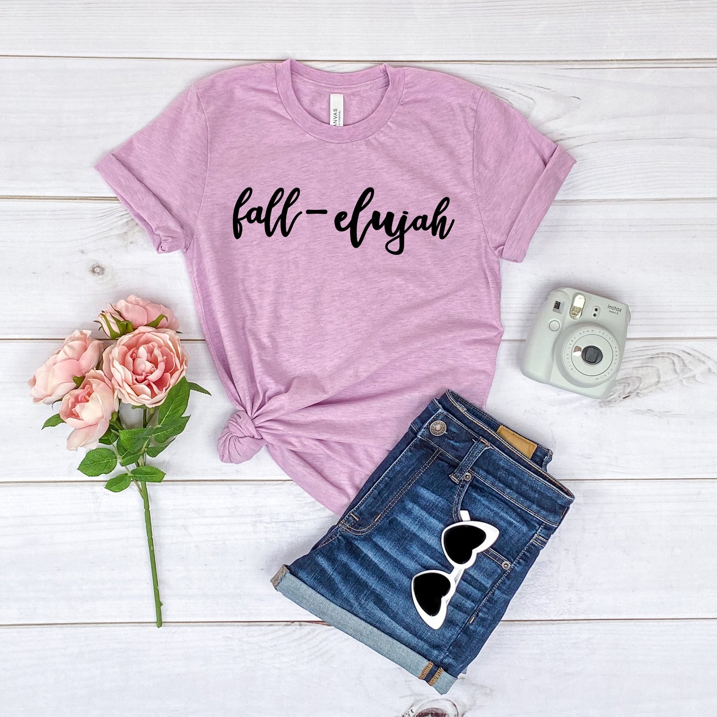 fall-elujah Bella+Canvas Premium Graphic Tee
