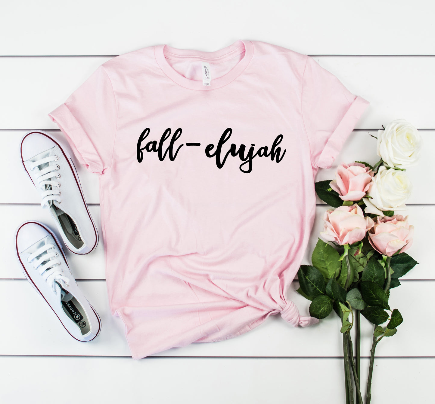 fall-elujah Bella+Canvas Premium Graphic Tee