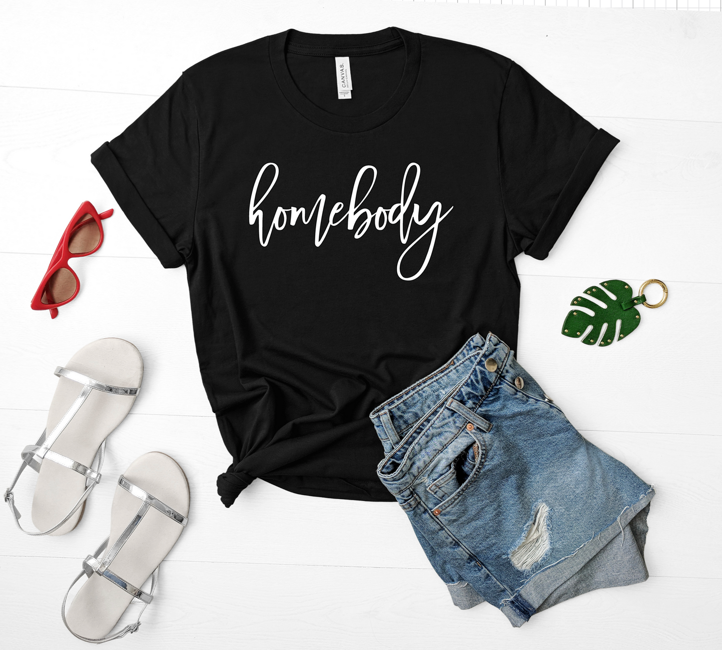 Homebody Bella+Canvas Premium Graphic Tee