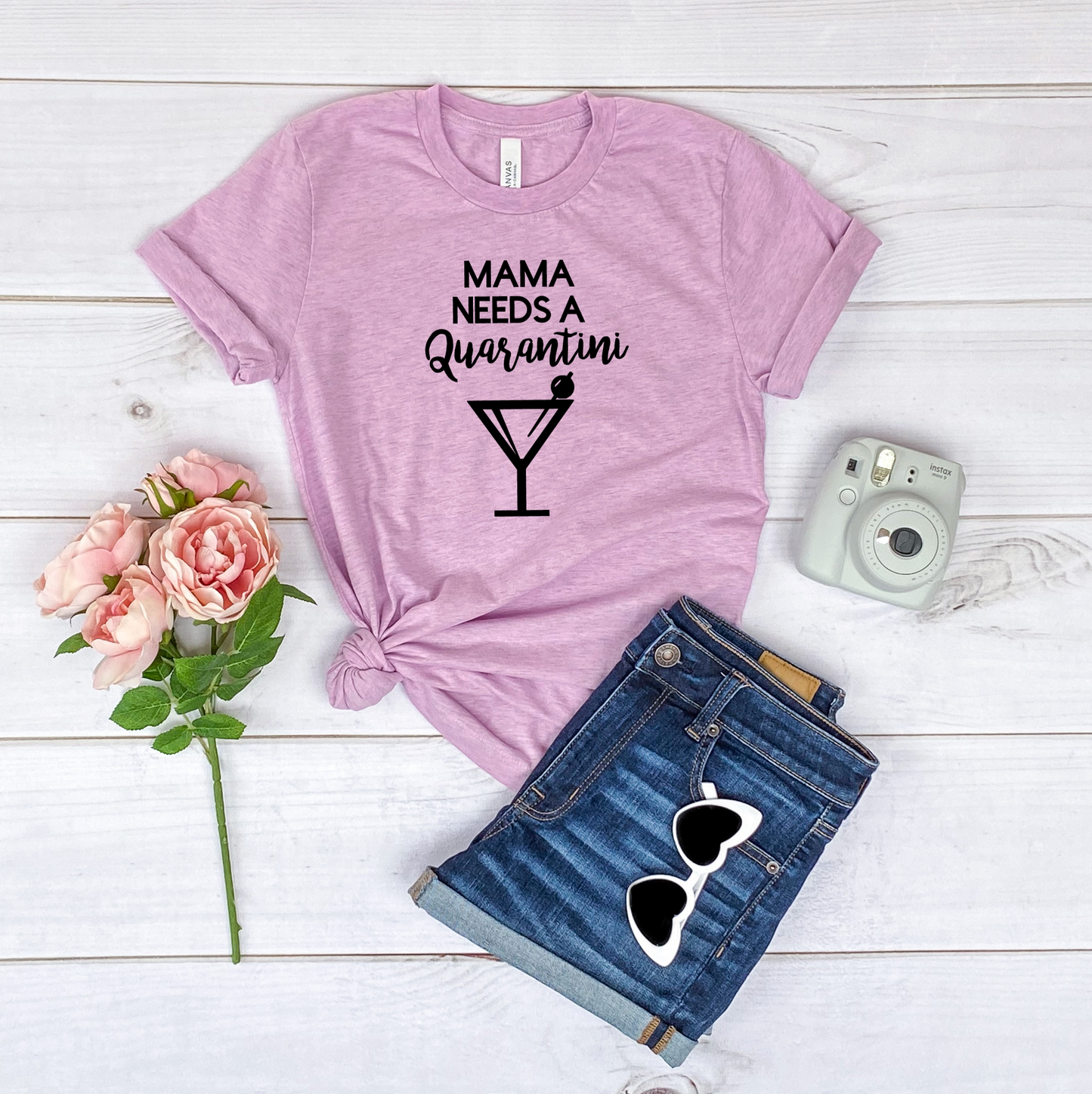 MAMA NEEDS A Quarantini Bella+Canvas Premium Graphic Tee
