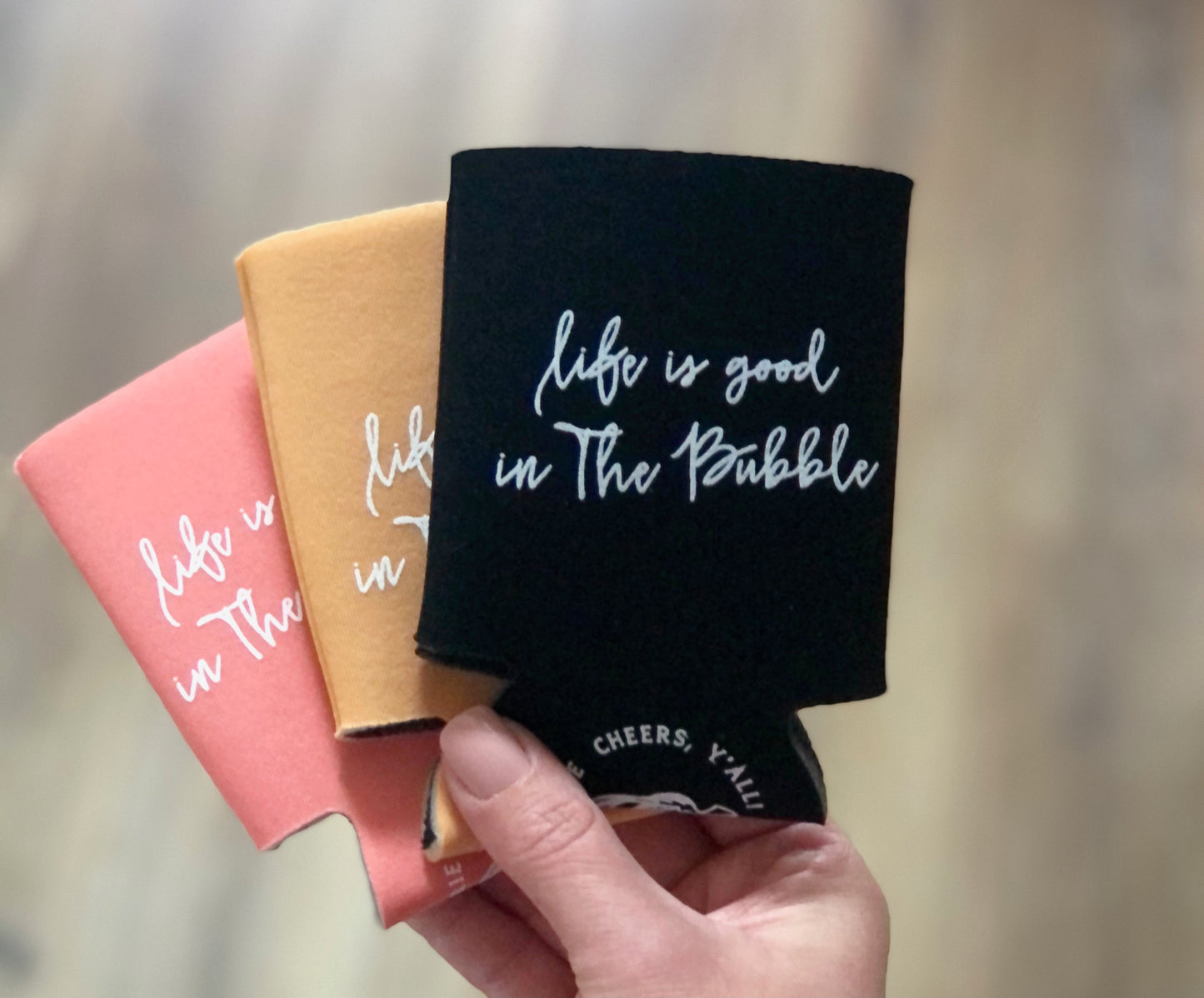 Peachtree City, Ga Can Koozie by Natalie Kilgore