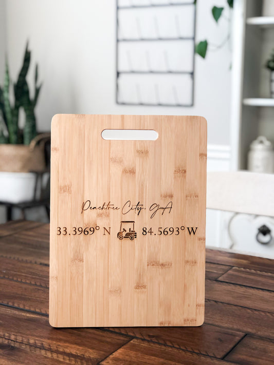 Peachtree City, GA Cutting Board