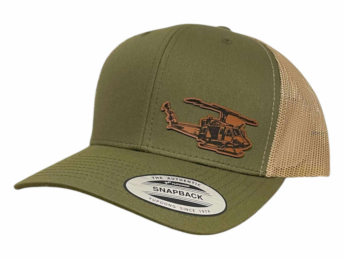 Huey UH-1N Iroquois CH-135 Twin Huey Snapback Trucker Hat