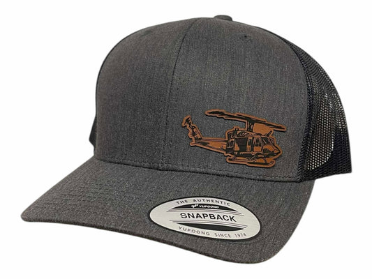 Huey UH-1N Iroquois CH-135 Twin Huey Snapback Trucker Hat