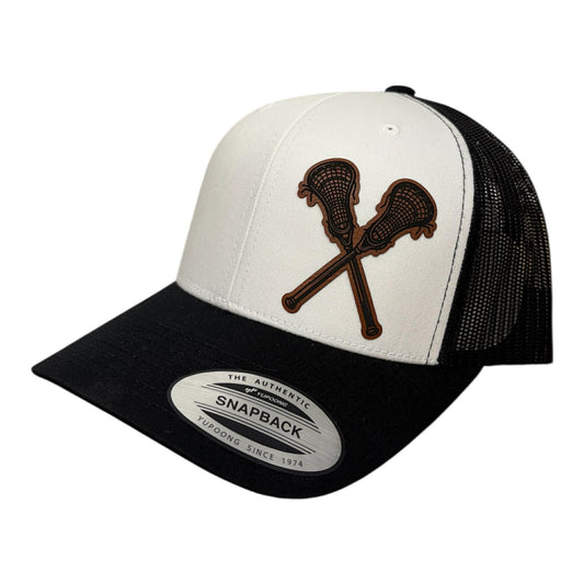 LAX Sticks Crosse Lacrosse Snapback Trucker Hat