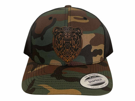 Celtic Bear Snapback Trucker Hat