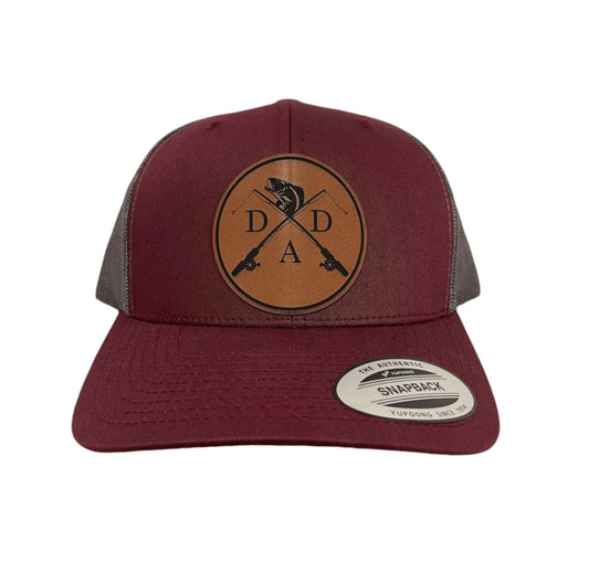 Angling Dad Snapback Trucker Hat