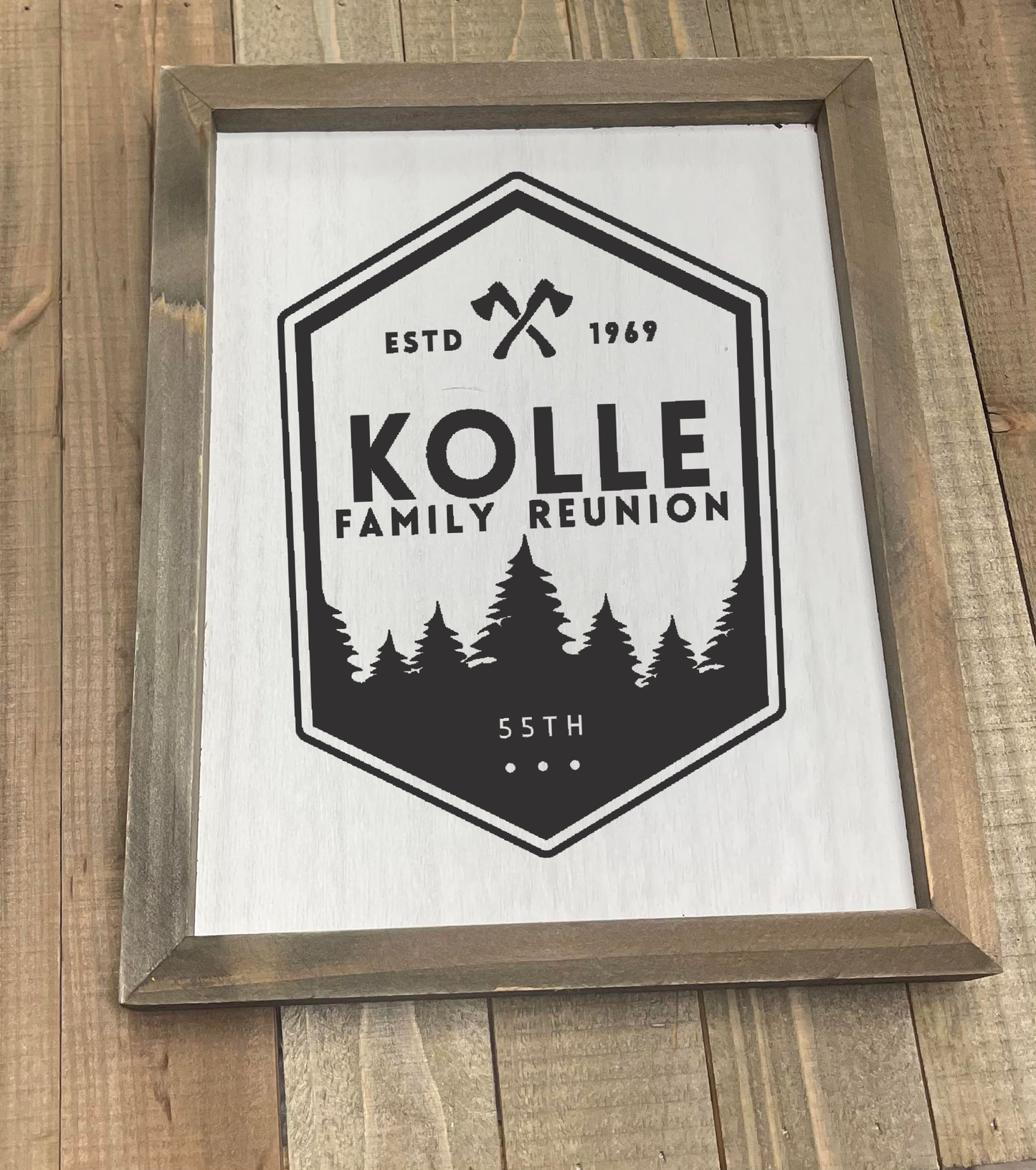 Engraved 10x8" Sign