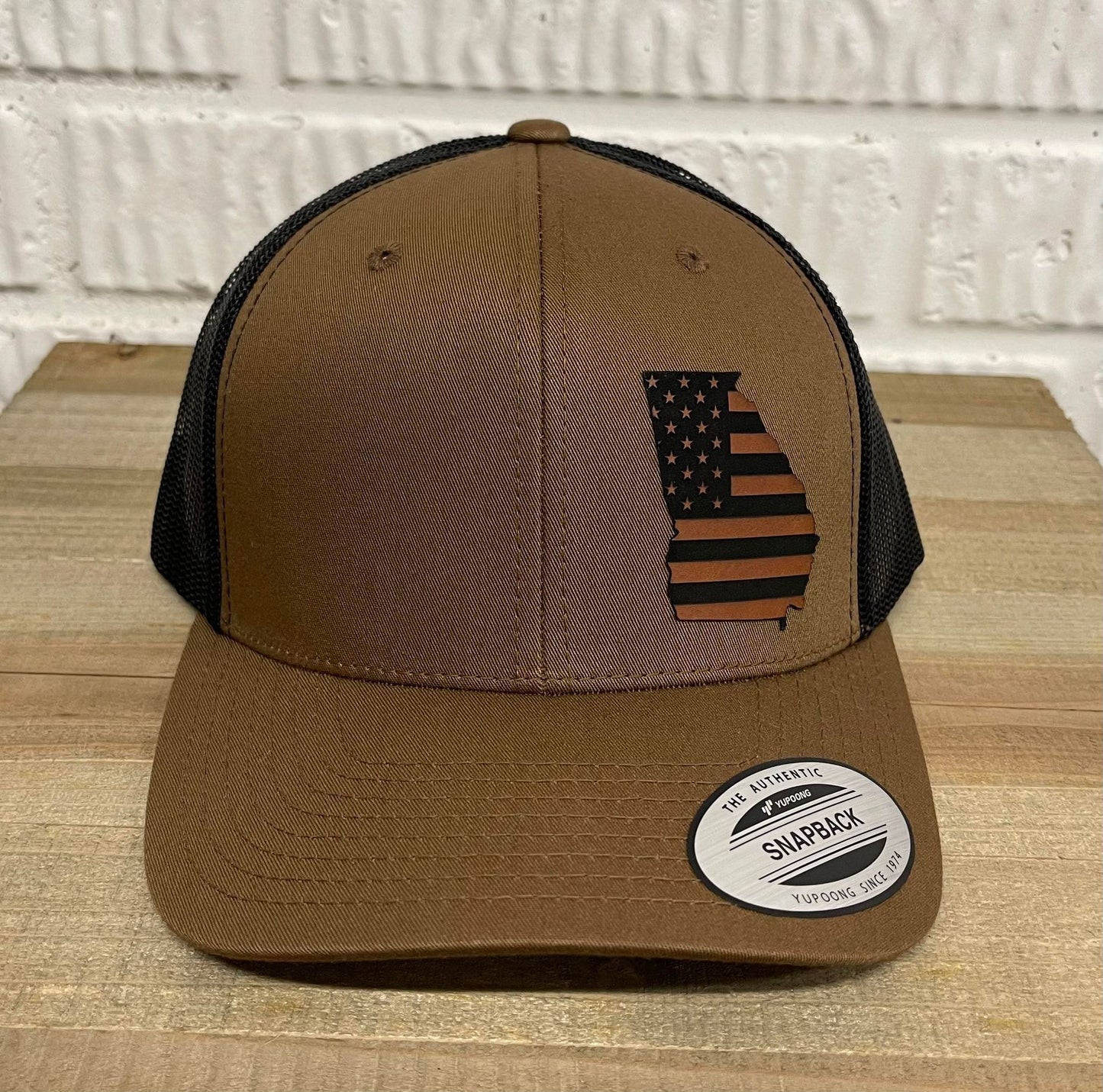 Georgia Patriot Snapback Trucker Hat