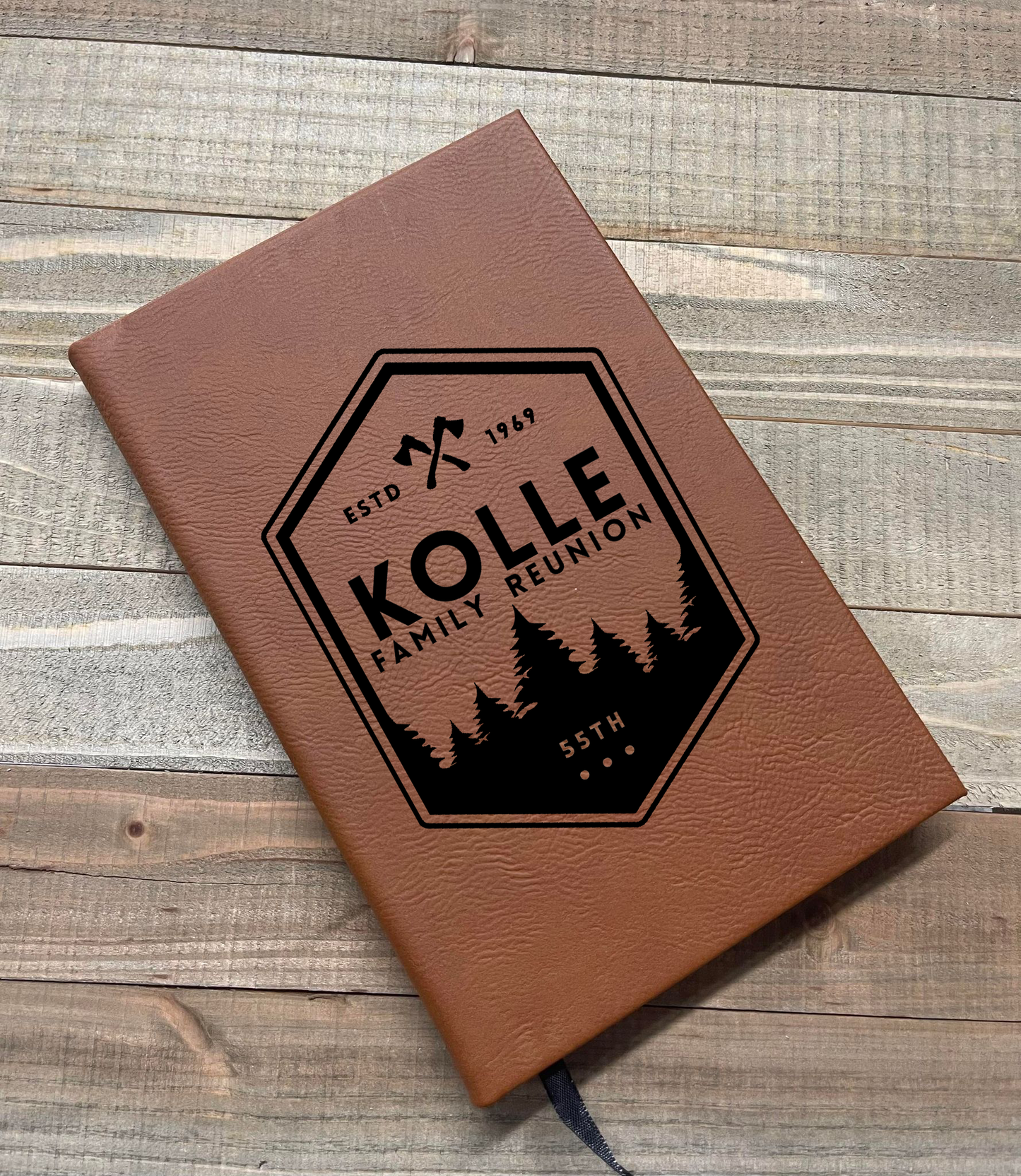Kolle Engraved Lined Journal