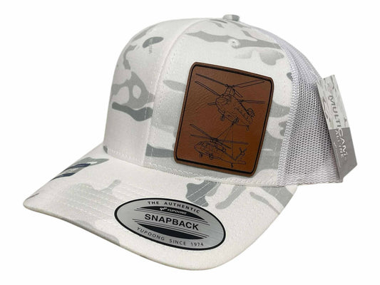 Sling Load Chinook CH-47 Blackhawk UH-60 Snapback Trucker Hat