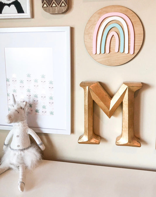 BOHO Rainbow Sign