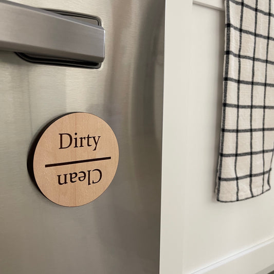 Dirty/Clean Magnet