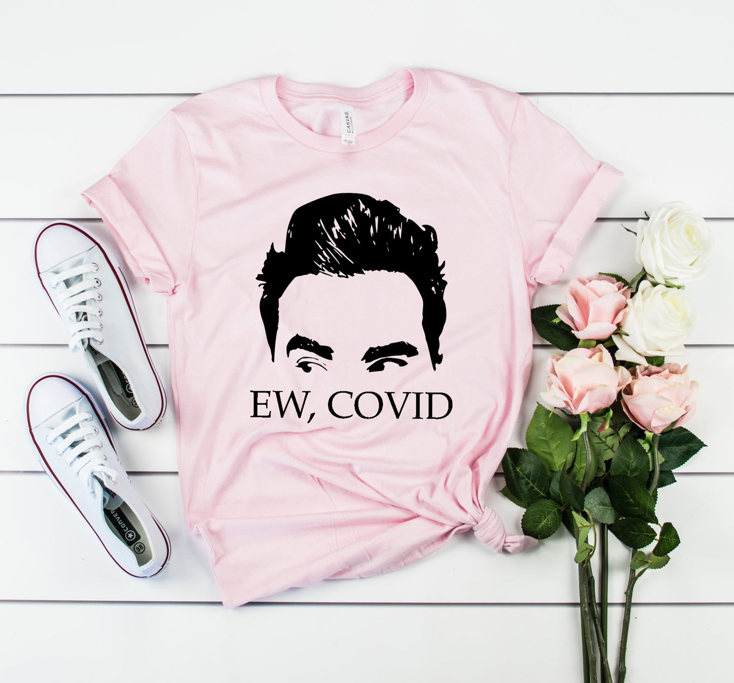 Ew, Covid Bella+Canvas Premium Graphic Tee