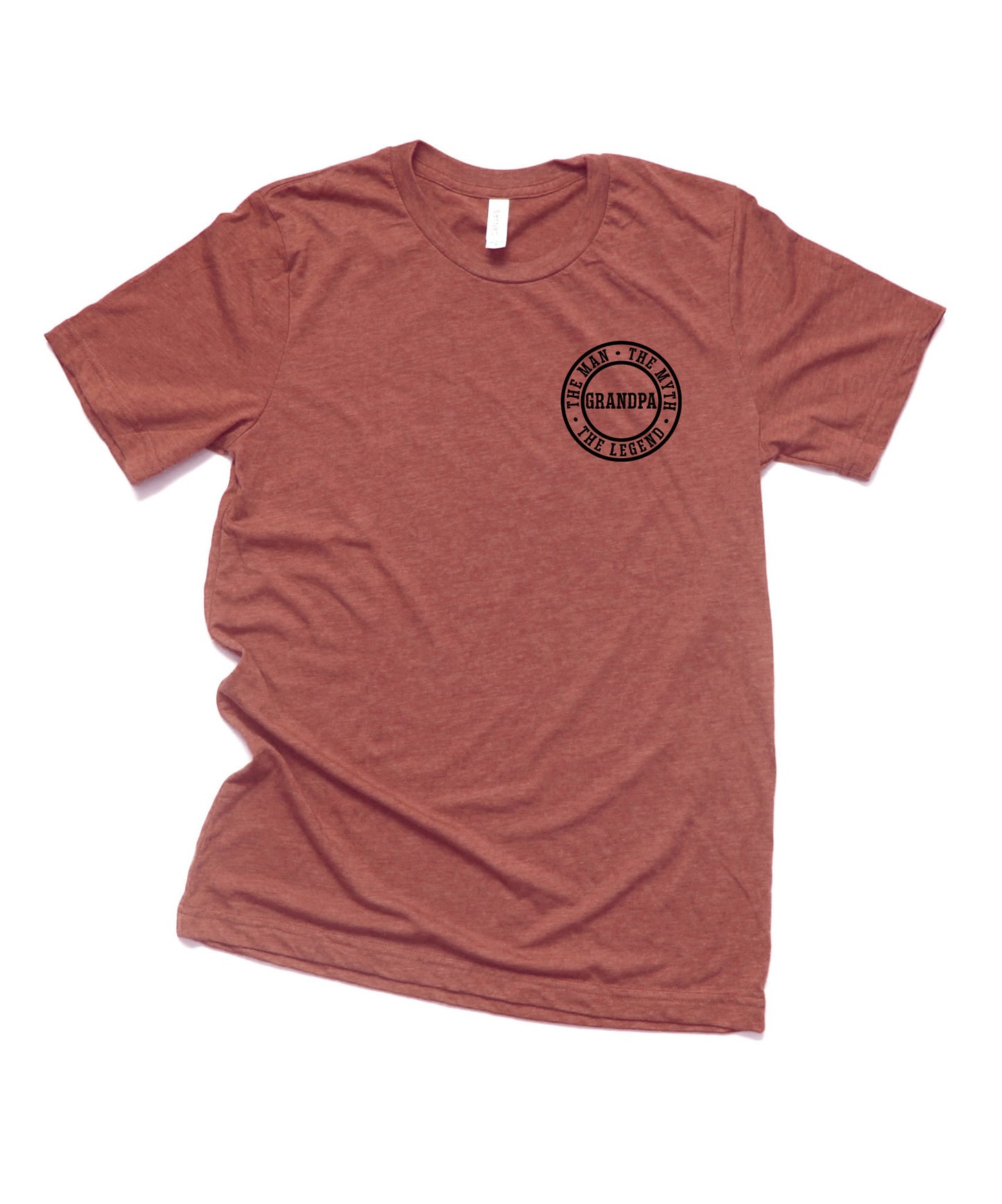 Grandpa The Man The Myth The Legend Father's Day Collection Bella+Canvas Premium Graphic Tee