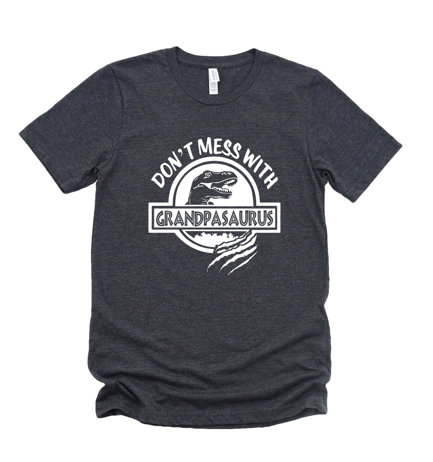 Grandpasaurus Father's Day Collection - Bella+Canvas Premium Graphic Tee