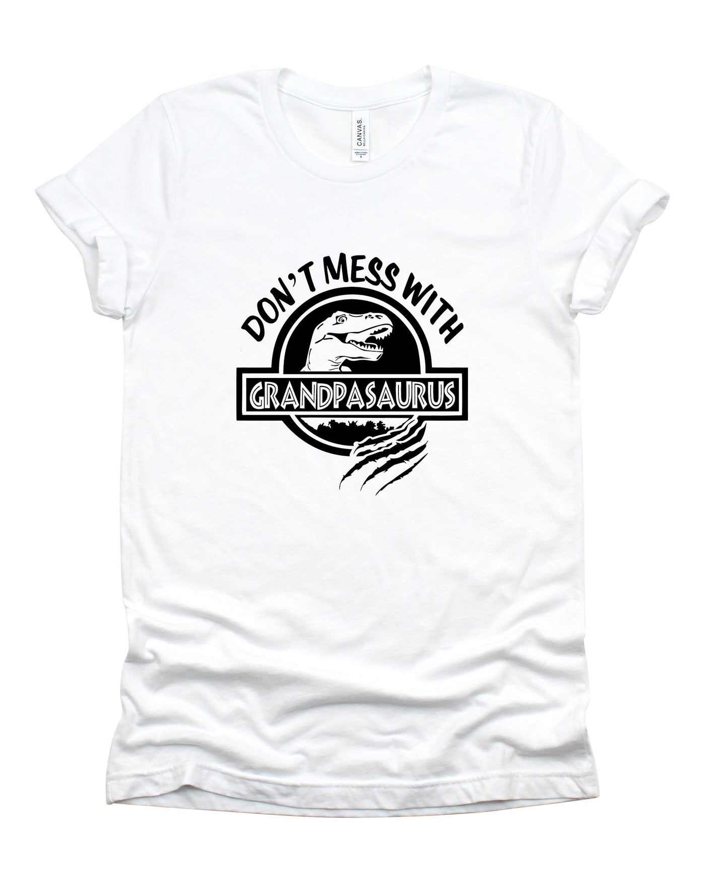 Grandpasaurus Father's Day Collection - Bella+Canvas Premium Graphic Tee