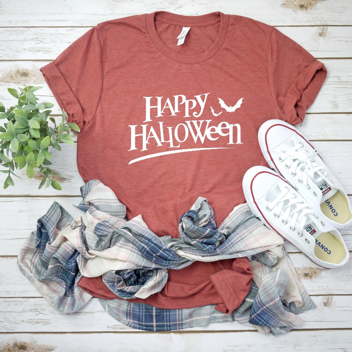 Happy Halloween Halloween Collection Bella+Canvas Premium Graphic Tee