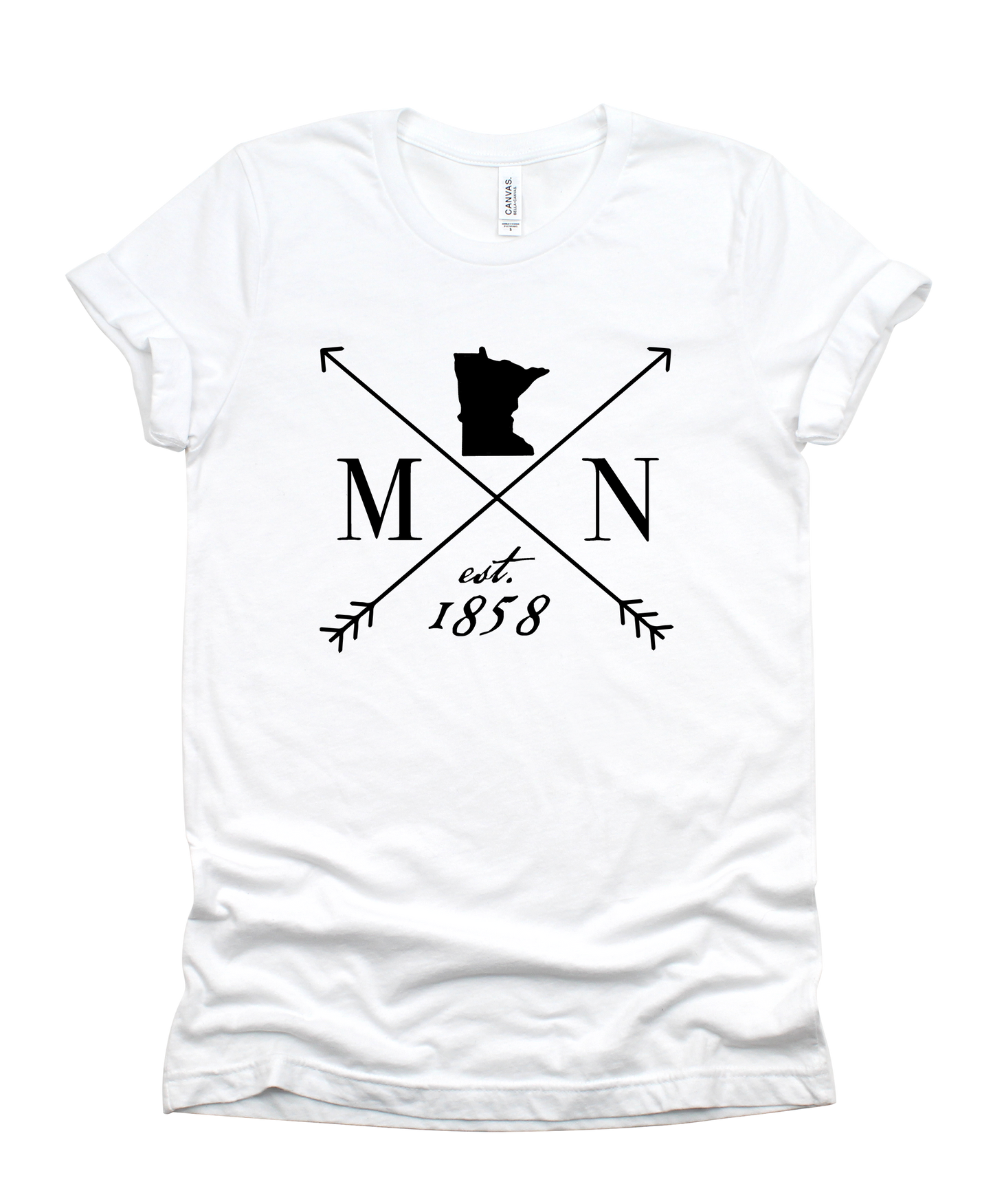 Customizable State est. Bella+Canvas Premium Graphic Tee