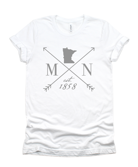 Customizable State est. Bella+Canvas Premium Graphic Tee