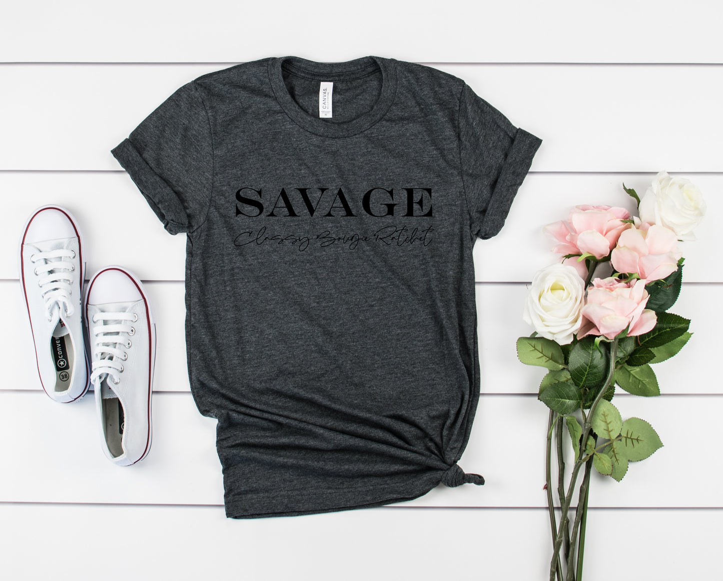 Savage Bella+Canvas Premium Graphic Tee