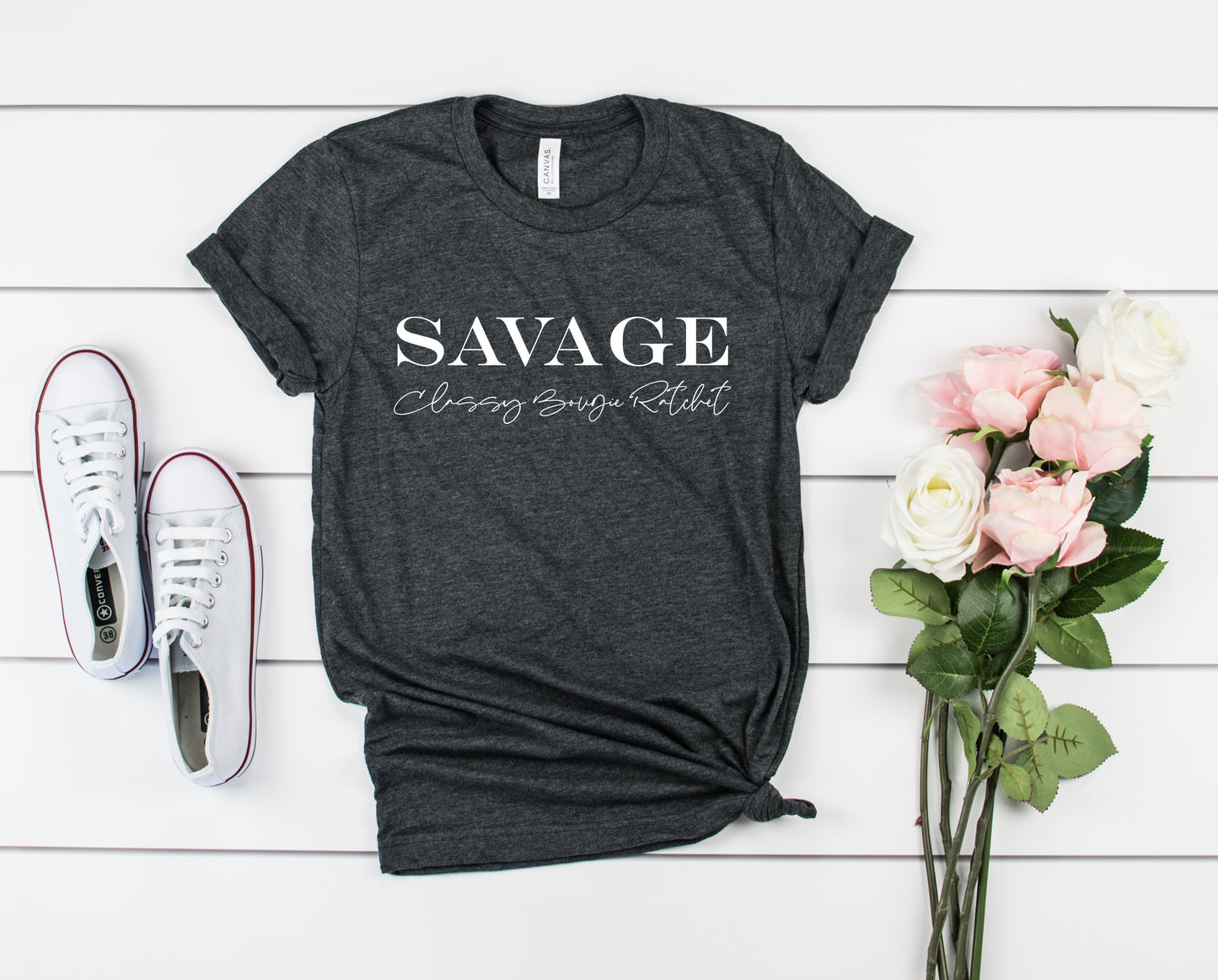 Savage Bella+Canvas Premium Graphic Tee