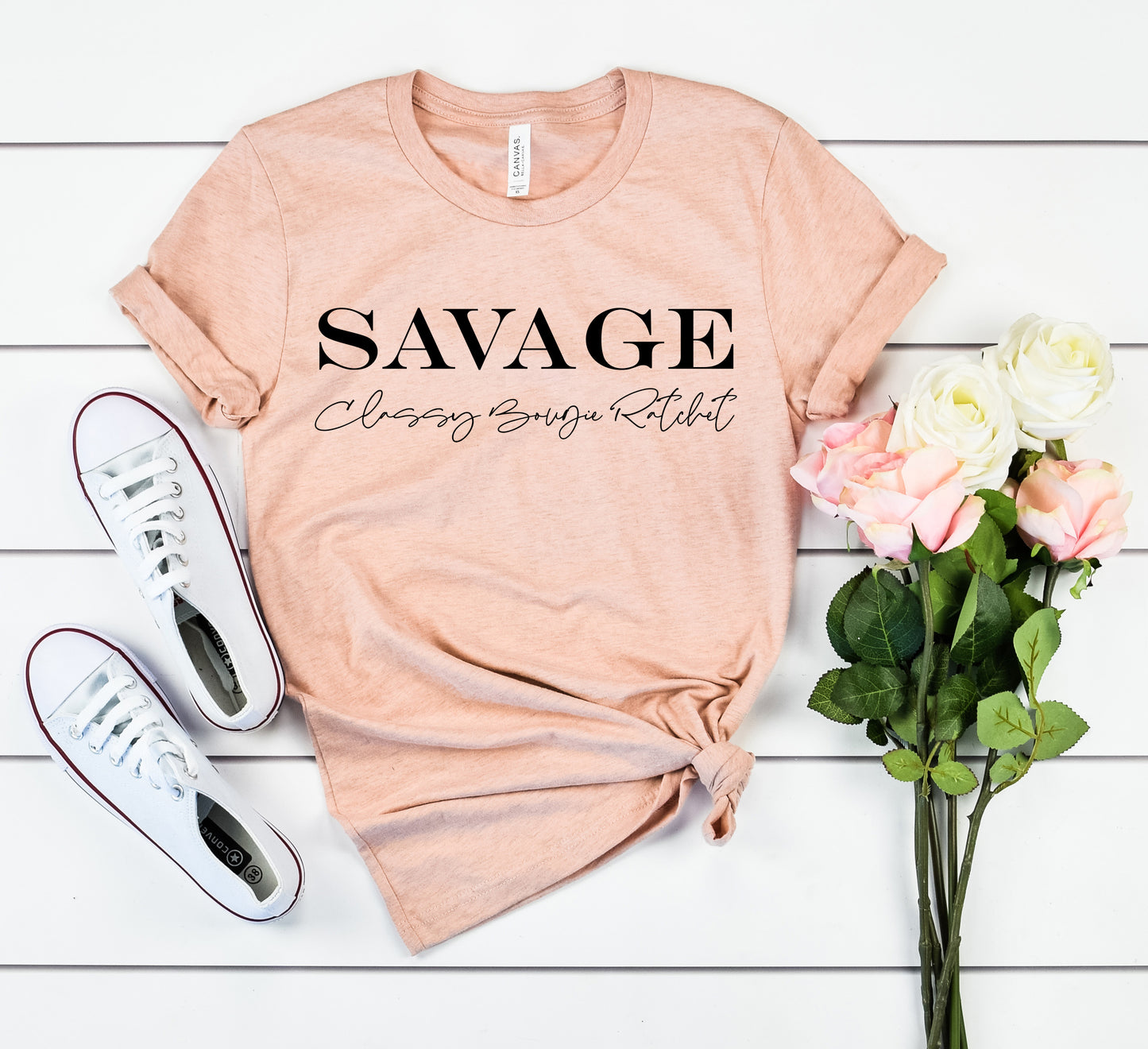 Savage Bella+Canvas Premium Graphic Tee