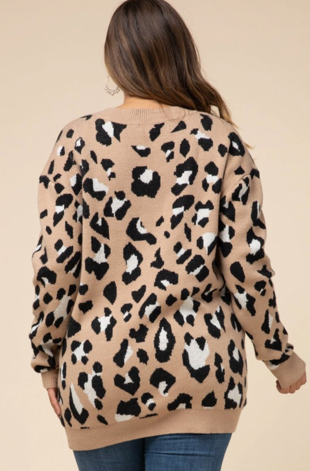 Leopard Sweater - Curvy