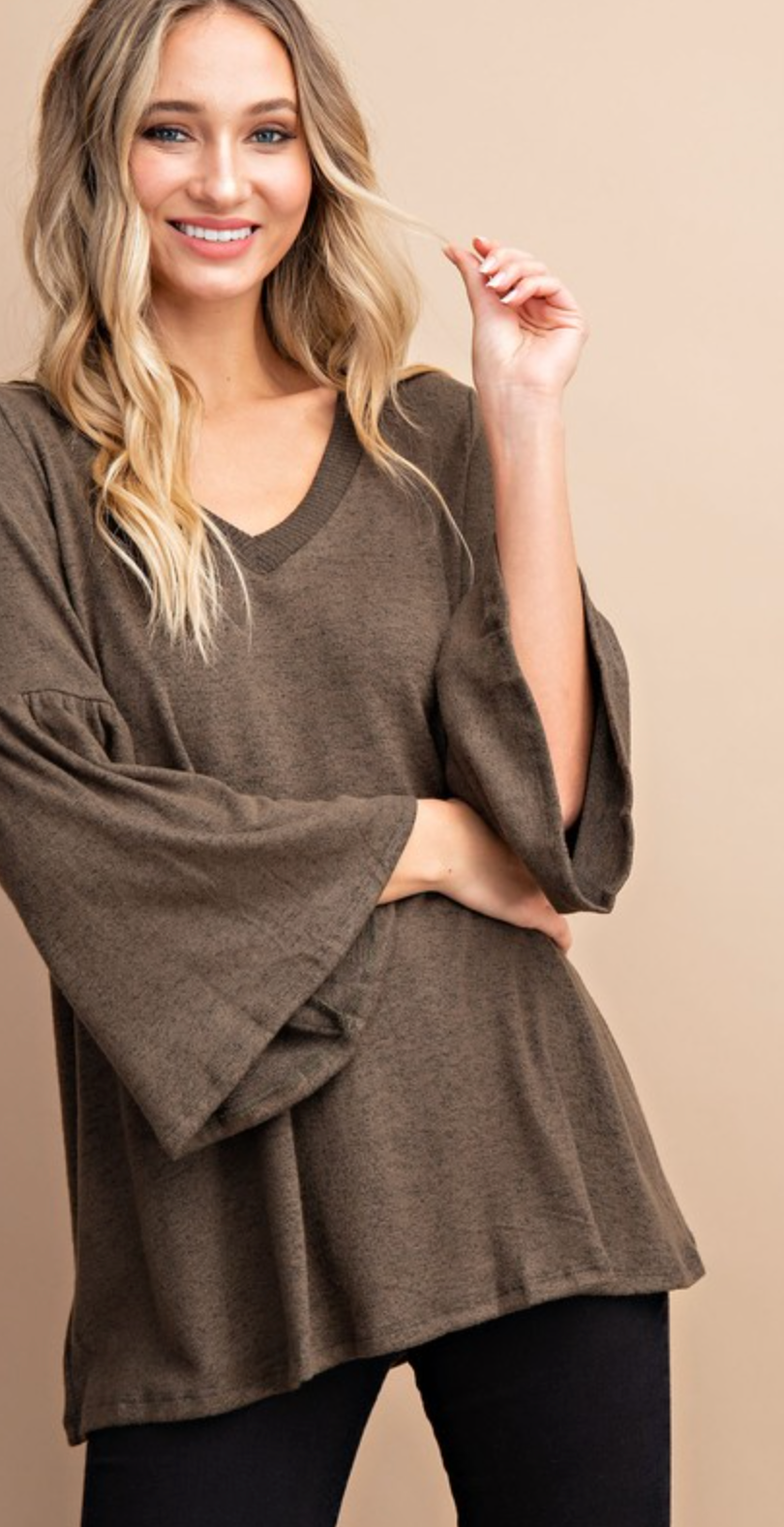 Belle Sleeves Top