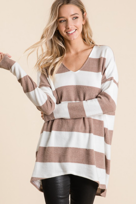 The Sabrina Striped Tunic