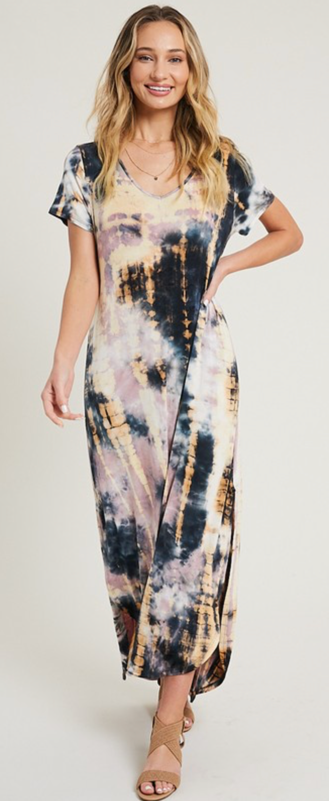 Whinnie Tie-Dye Maxi Dress
