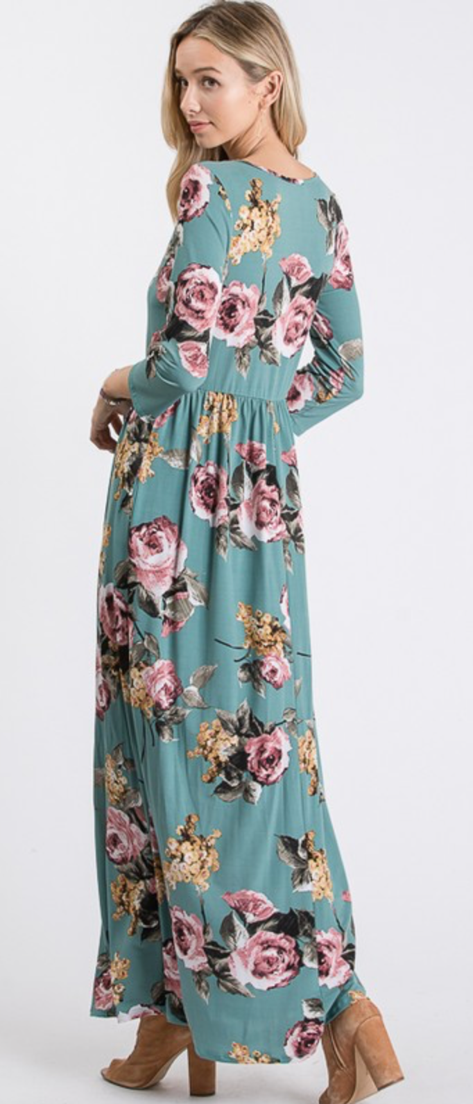 Delilah Floral Maxi Dress