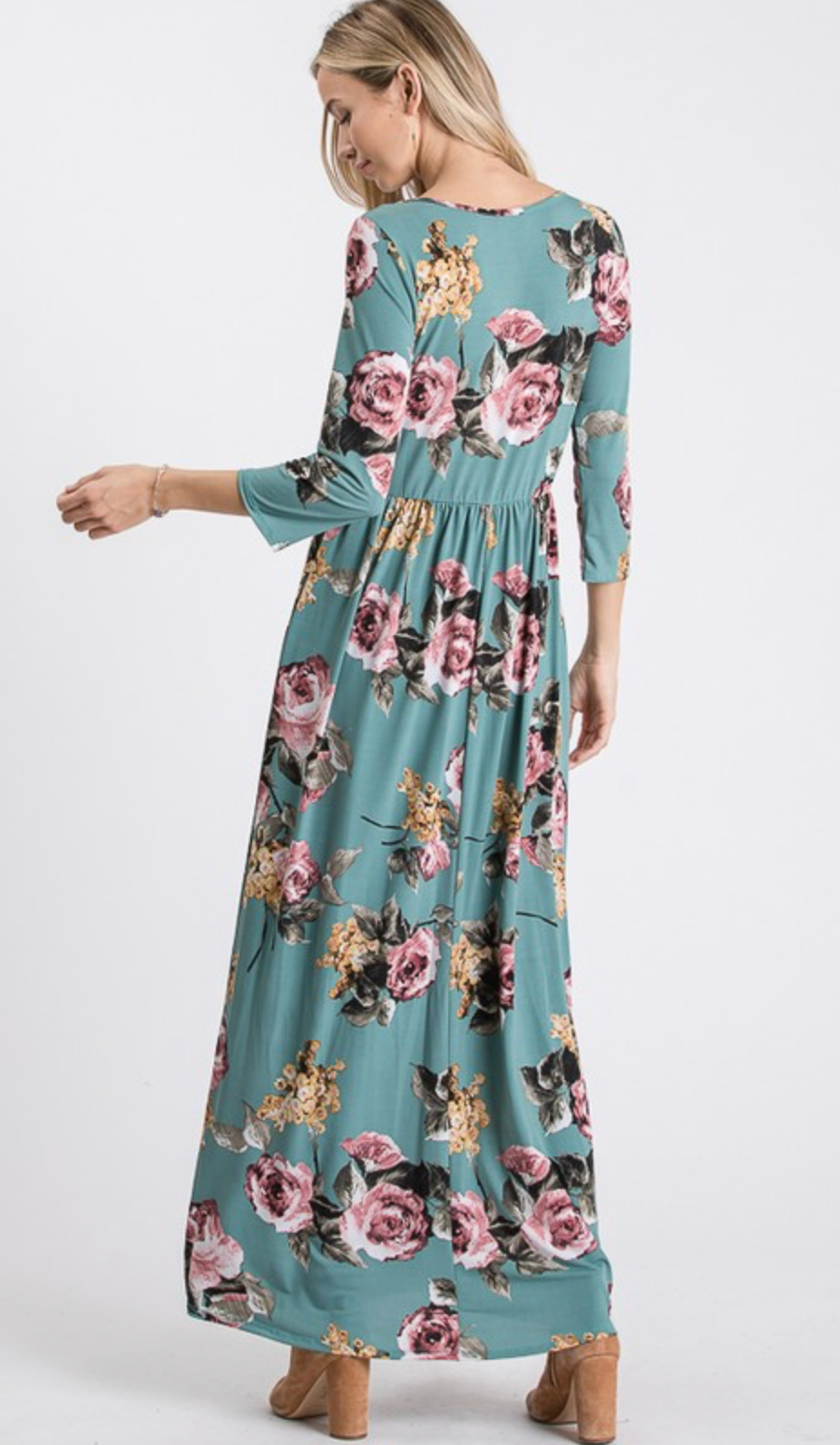 Delilah Floral Maxi Dress