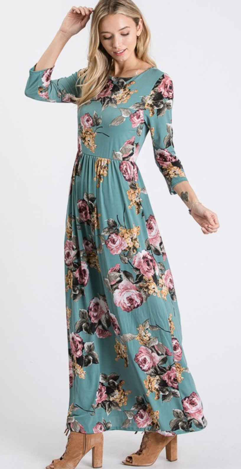 Delilah Floral Maxi Dress