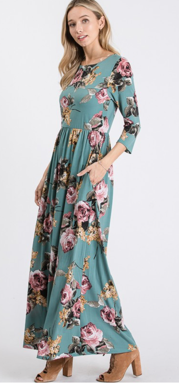 Delilah Floral Maxi Dress