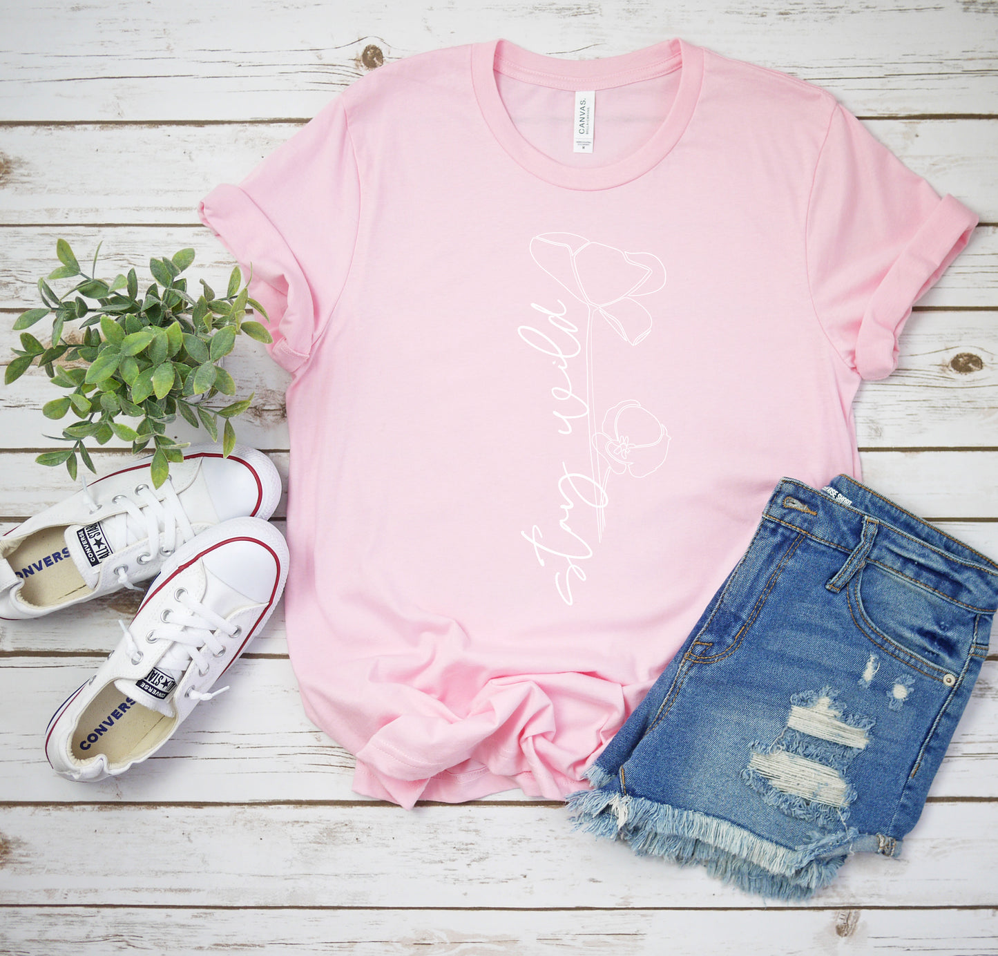 Stay Wild Bella+Canvas Premium Graphic Tee
