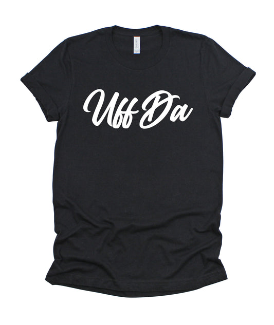 Uff Da Midwest is Best Collection Bella+Canvas Premium Graphic Tee