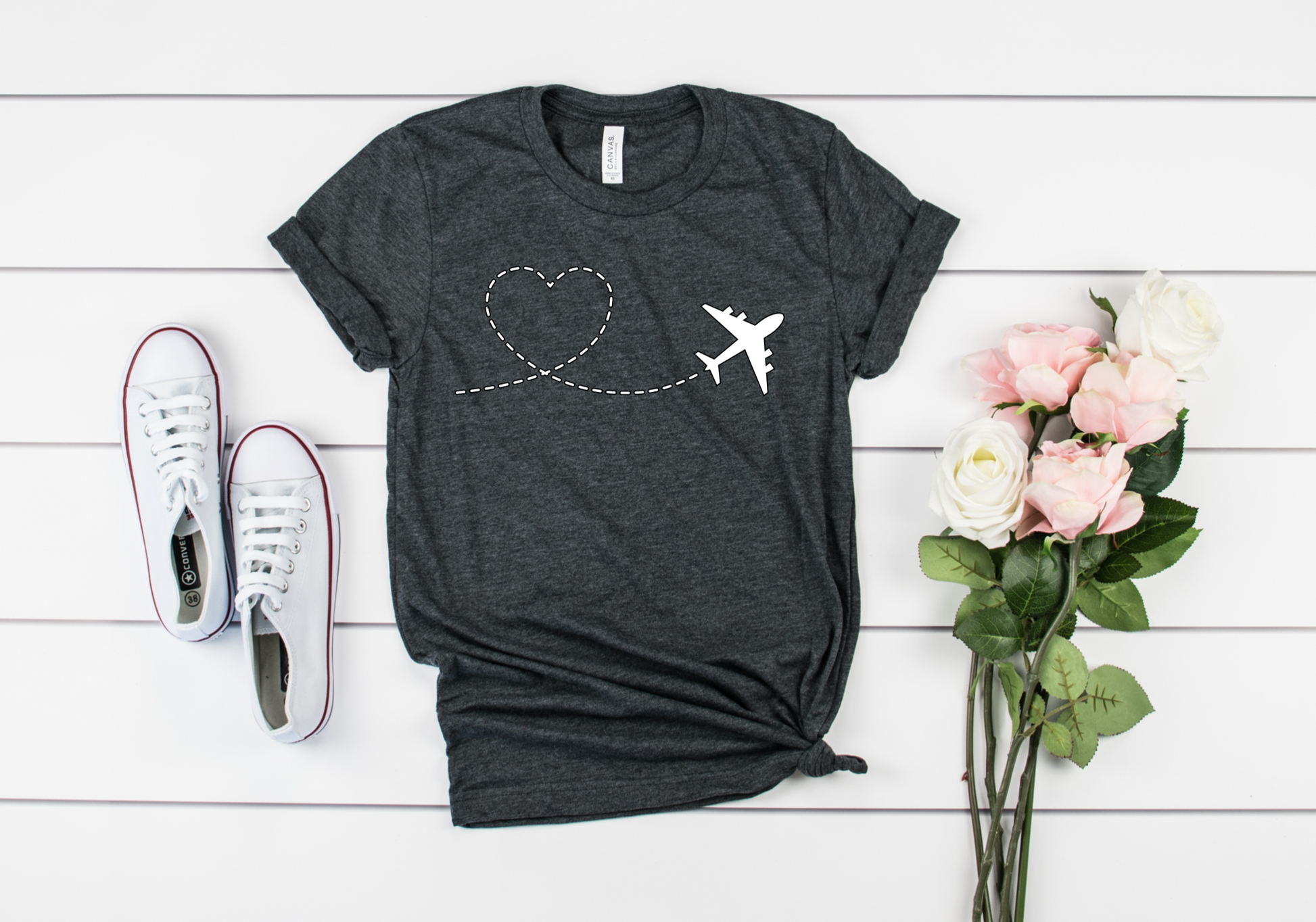aviation four jet engines white on charcoal grey flowers 
